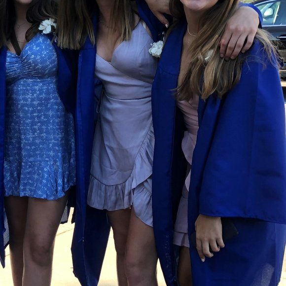 Free People Lilac Wrap Slip Dress - Picture 4 of 6